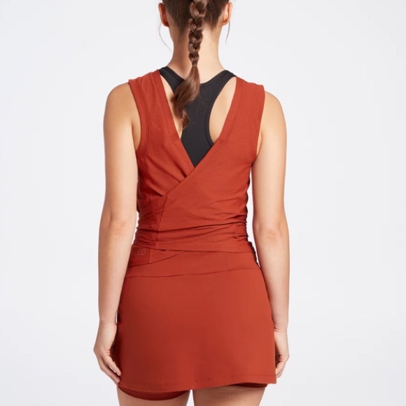 NWT CALIA Women's Crop Wrap & Tie Tank Top - Picture 6 of 8